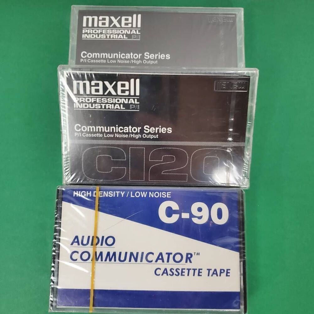 Maxwell PROFESSIONAL INDUSTRIAL P/ Communicator Series P/I Cassette Low Noise/Hi